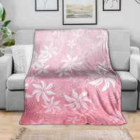 Tiare Tahiti Blanket Pink Polynesia Motifs - Polynesian Pride