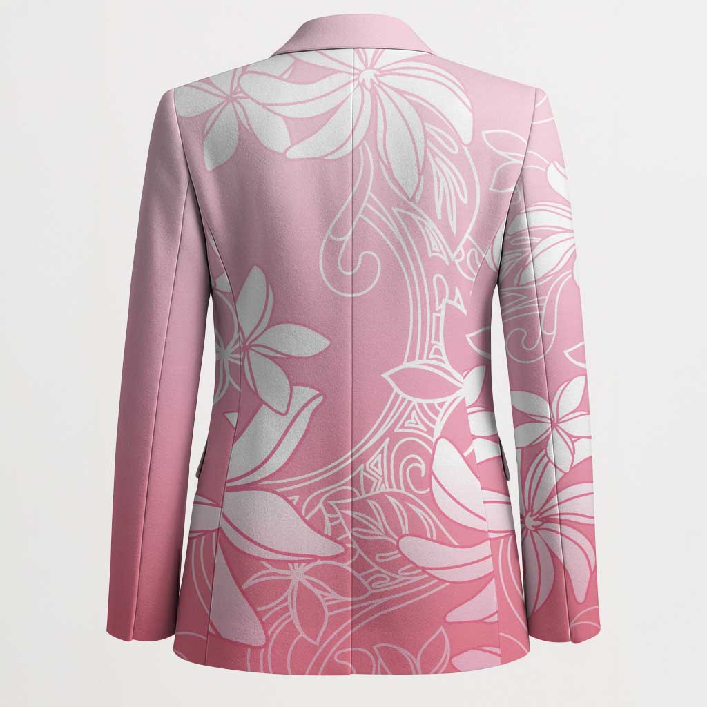 Tiare Tahiti Blazer Pink Polynesia Motifs LT05 - Polynesian Pride