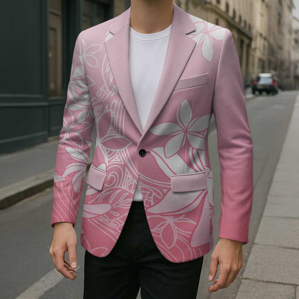 Tiare Tahiti Blazer Pink Polynesia Motifs LT05 - Polynesian Pride