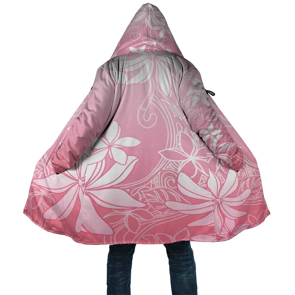 Tiare Tahiti Cloak Pink Polynesia Motifs - Polynesian Pride
