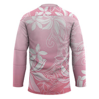 Tiare Tahiti Hockey Jersey Pink Polynesia Motifs - Polynesian Pride