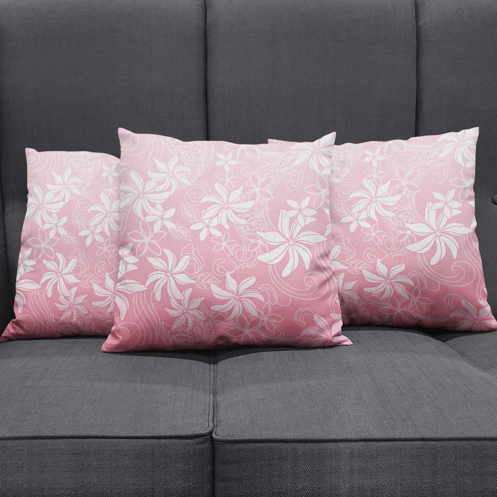 Tiare Tahiti Pillow Cover Pink Polynesia Motifs - Polynesian Pride