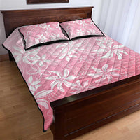 Tiare Tahiti Quilt Bed Set Pink Polynesia Motifs - Polynesian Pride