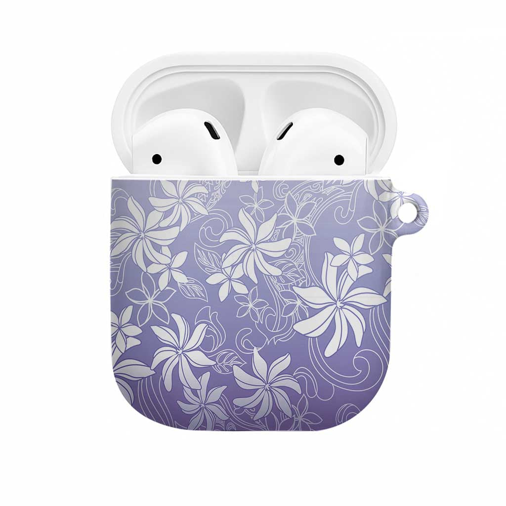 Tiare Tahiti AirPods Case Purple Polynesia Motifs LT05 Purple - Polynesian Pride