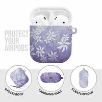 Tiare Tahiti AirPods Case Purple Polynesia Motifs LT05 - Polynesian Pride