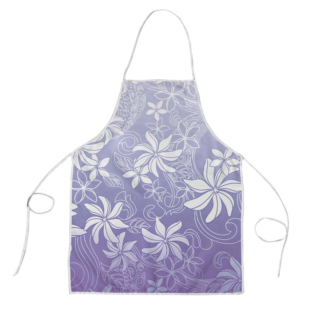 Tiare Tahiti Apron Purple Polynesia Motifs LT05 Purple - Polynesian Pride