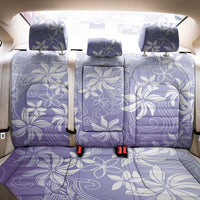 Tiare Tahiti Back Car Seat Cover Purple Polynesia Motifs - Polynesian Pride