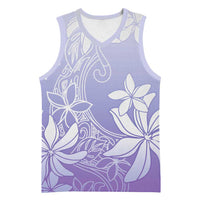 Tiare Tahiti Basketball Jersey Purple Polynesia Motifs LT05 Unisex Purple - Polynesian Pride