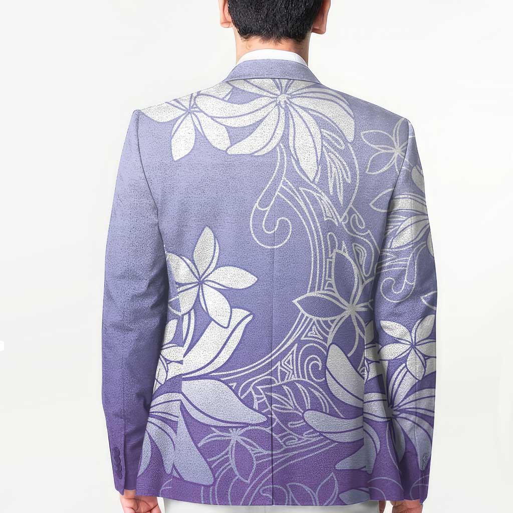 Tiare Tahiti Blazer Purple Polynesia Motifs LT05 - Polynesian Pride