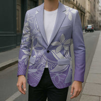 Tiare Tahiti Blazer Purple Polynesia Motifs LT05 - Polynesian Pride