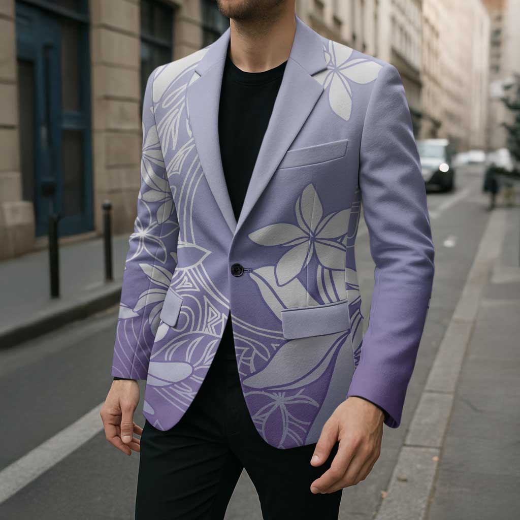 Tiare Tahiti Blazer Purple Polynesia Motifs LT05 - Polynesian Pride