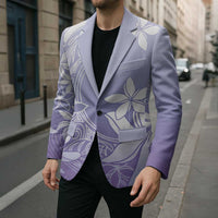 Tiare Tahiti Blazer Purple Polynesia Motifs LT05 - Polynesian Pride