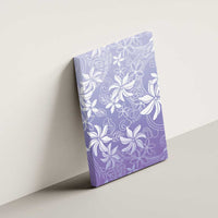 Tiare Tahiti Canvas Wall Art Purple Polynesia Motifs LT05 - Polynesian Pride