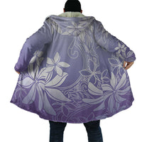 Tiare Tahiti Cloak Purple Polynesia Motifs - Polynesian Pride