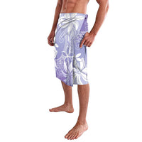 Tiare Tahiti Lavalava Purple Polynesia Motifs - Polynesian Pride