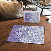Tiare Tahiti Puzzle Purple Polynesia Motifs LT05 - Polynesian Pride