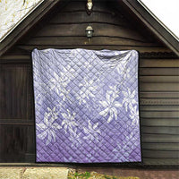 Tiare Tahiti Quilt Purple Polynesia Motifs - Polynesian Pride