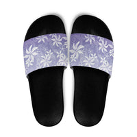 Tiare Tahiti Slide Sandals Purple Polynesia Motifs LT05 Purple - Polynesian Pride
