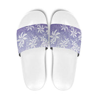 Tiare Tahiti Slide Sandals Purple Polynesia Motifs LT05 Purple - Polynesian Pride