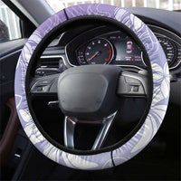 Tiare Tahiti Steering Wheel Cover Purple Polynesia Motifs LT05 - Polynesian Pride