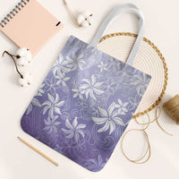 Tiare Tahiti Tote Bag Purple Polynesia Motifs - Polynesian Pride