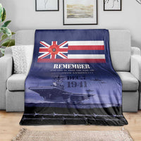 Hawaii Pearl Harbor Remembrance Day Blanket Flag Style LT05 - Polynesian Pride