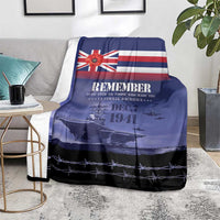 Hawaii Pearl Harbor Remembrance Day Blanket Flag Style LT05 - Polynesian Pride