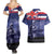 Hawaii Pearl Harbor Remembrance Day Couples Matching Summer Maxi Dress and Hawaiian Shirt Flag Style