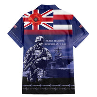 Hawaii Pearl Harbor Remembrance Day Family Matching Mermaid Dress and Hawaiian Shirt Flag Style