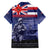 Hawaii Pearl Harbor Remembrance Day Family Matching Short Sleeve Bodycon Dress and Hawaiian Shirt Flag Style