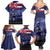 Hawaii Pearl Harbor Remembrance Day Family Matching Summer Maxi Dress and Hawaiian Shirt Flag Style