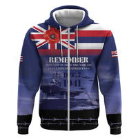 Hawaii Pearl Harbor Remembrance Day Hoodie Flag Style