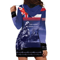 Hawaii Pearl Harbor Remembrance Day Hoodie Dress Flag Style LT05 - Polynesian Pride