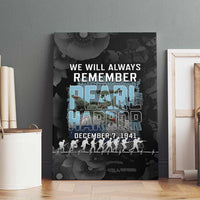 Pearl Harbor Remembrance Day Canvas Wall Art We Will Always Remember LT05 - Polynesian Pride