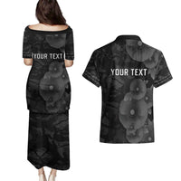 Personalized Pearl Harbor Remembrance Day Couples Matching Puletasi and Hawaiian Shirt We Will Always Remember LT05 - Polynesian Pride