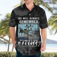 Personalized Pearl Harbor Remembrance Day Hawaiian Shirt We Will Always Remember LT05 - Polynesian Pride