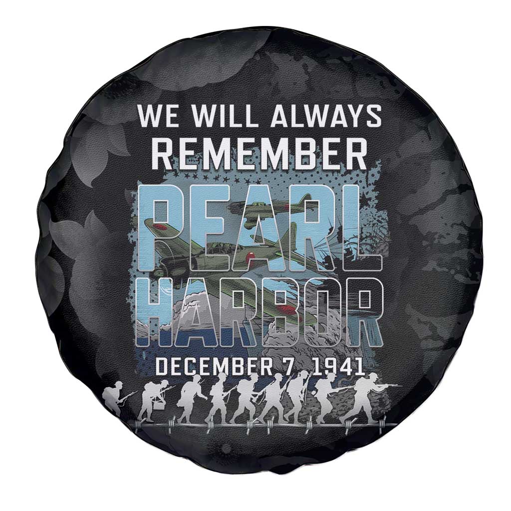 Pearl Harbor Remembrance Day Spare Tire Cover We Will Always Remember LT05 - Polynesian Pride