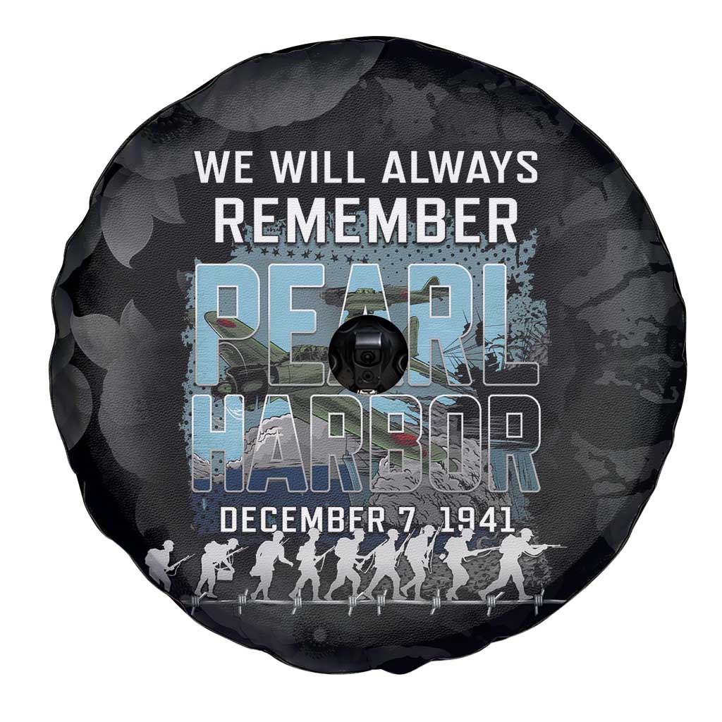 Pearl Harbor Remembrance Day Spare Tire Cover We Will Always Remember LT05 - Polynesian Pride