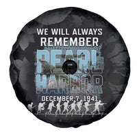Pearl Harbor Remembrance Day Spare Tire Cover We Will Always Remember LT05 - Polynesian Pride