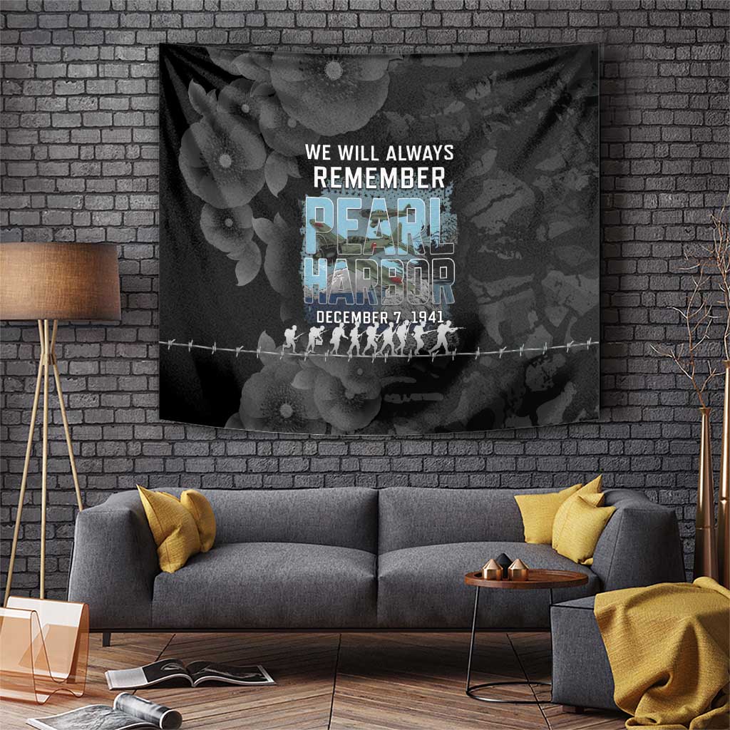 Pearl Harbor Remembrance Day Tapestry We Will Always Remember