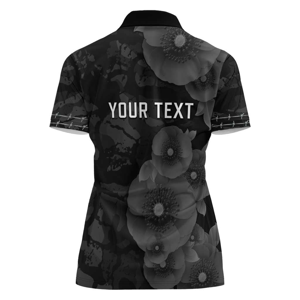 Personalized Pearl Harbor Remembrance Day Women Polo Shirt We Will Always Remember