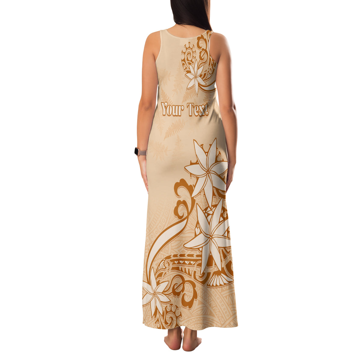 Personalised New Zealand Auckland Folk Festival Family Matching Tank Maxi Dress and Hawaiian Shirt Vintage Style LT05 - Polynesian Pride