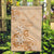 New Zealand Auckland Folk Festival Garden Flag Vintage Style LT05 Garden Flag Brown - Polynesian Pride