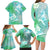 Couple Sea Turtle One Love One Heart Family Matching Long Sleeve Bodycon Dress and Hawaiian Shirt LT05 - Polynesian Pride