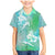 Couple Sea Turtle One Love One Heart Family Matching Mermaid Dress and Hawaiian Shirt LT05 Son's Shirt Aqua - Polynesian Pride