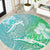 Couple Sea Turtle One Love One Heart Round Carpet LT05 Aqua - Polynesian Pride