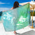Couple Sea Turtle One Love One Heart Sarong LT05 One Size 44 x 66 inches Aqua - Polynesian Pride