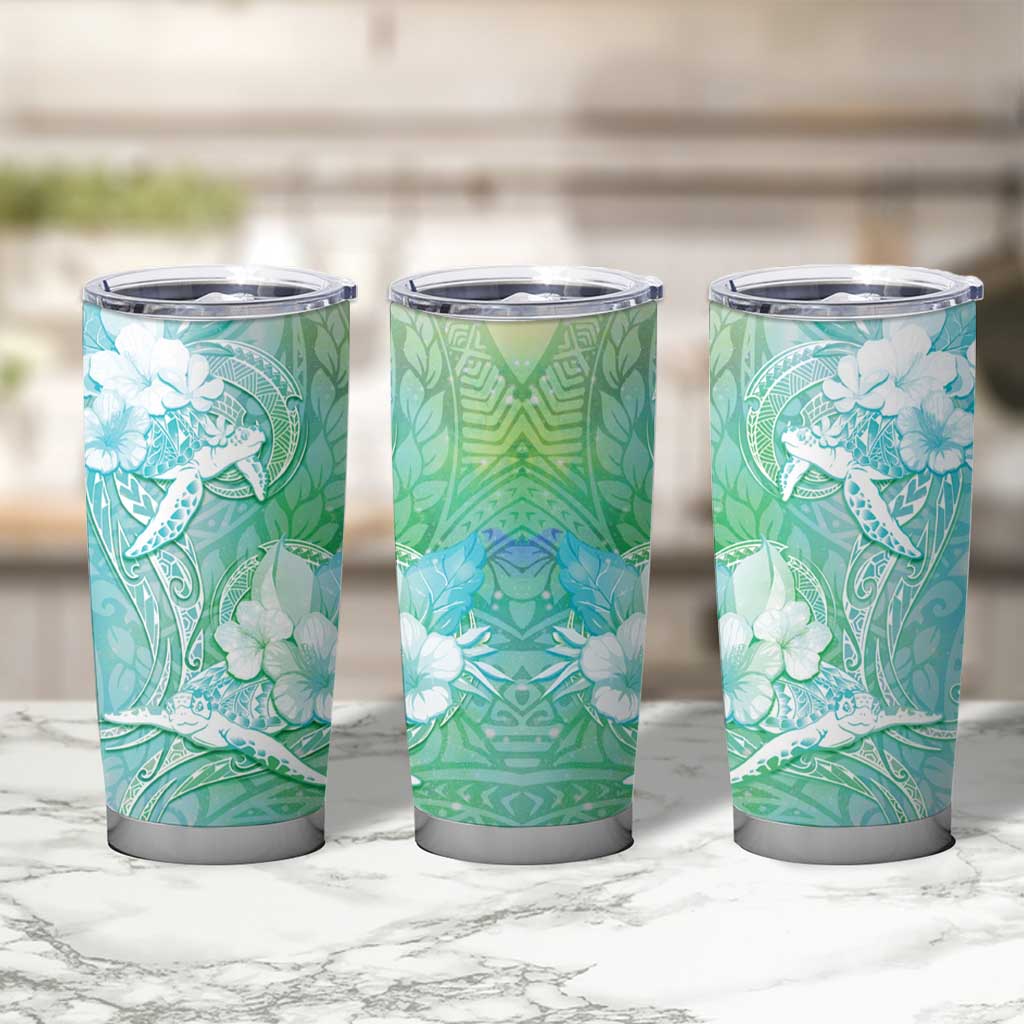 Couple Sea Turtle One Love One Heart Tumbler Cup LT05 - Polynesian Pride