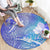 Couple Blue Sea Turtle Heart Love Round Carpet LT05 - Polynesian Pride