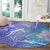 Couple Blue Sea Turtle Heart Love Round Carpet LT05 - Polynesian Pride